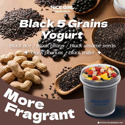 Franchising di Malaysia di yogurt gelato con vari gusti e ingredienti naturali