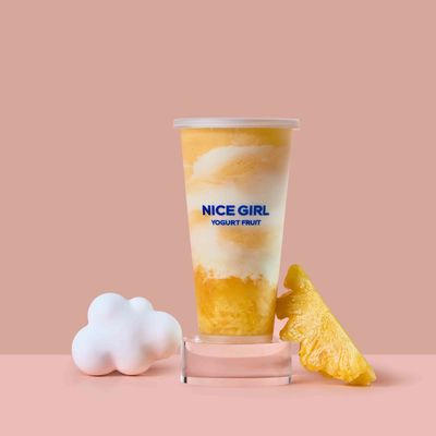 Bom preço Franquia Padrão de Smoothies Marca de Iogurte Artesanal Higiênico Com Programa de Treinamento on-line