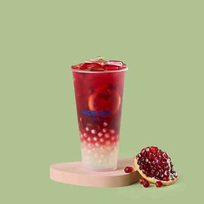 Goede prijs Verse Pomegranate IJsthee Midden-Oosterse Fruit Thee Franchise Merk online