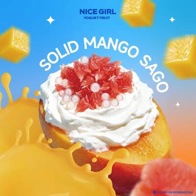 Buen precio Franquicia de yogur Mango Pomelo Sago (edición sólida) en línea
